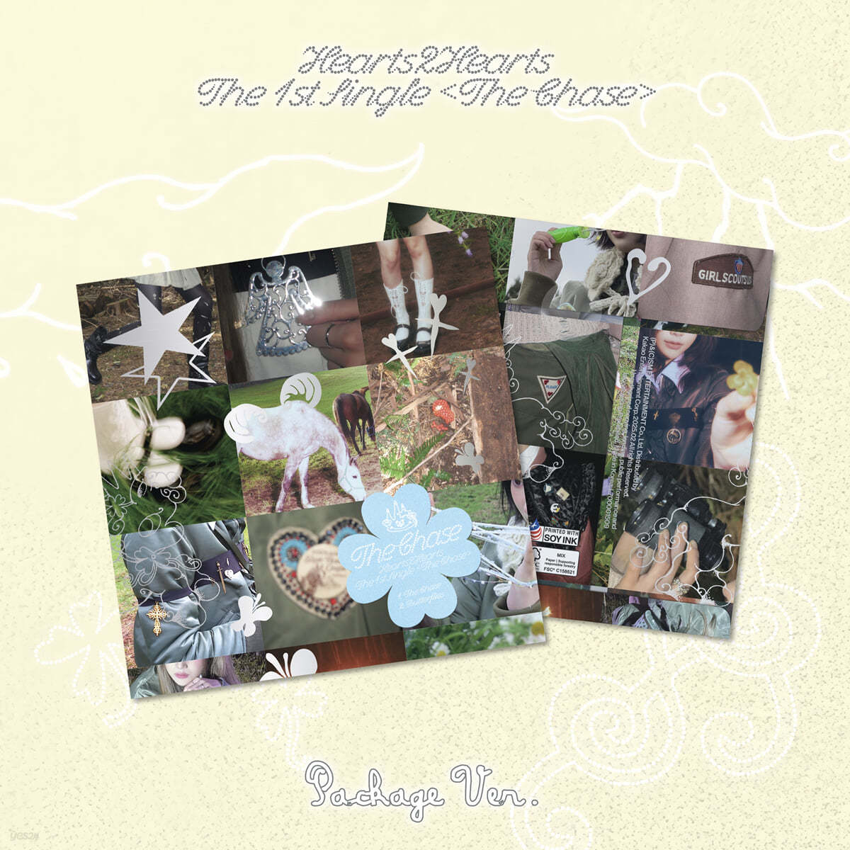Hearts2Hearts - 1st Single Album [The Chase] [Package Ver.]