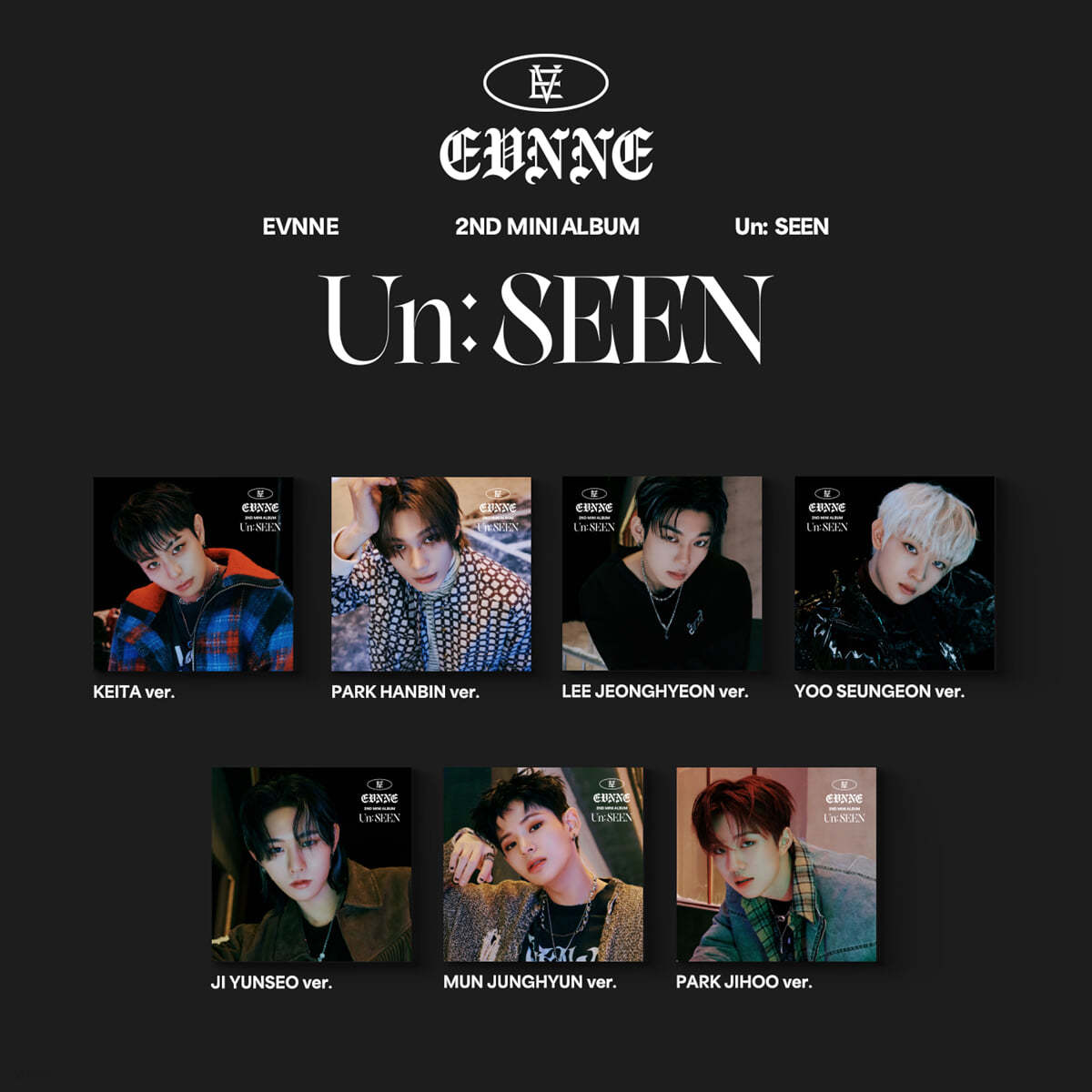 EVNNE - UN SEEN 2ND MINI ALBUM DIGIPACK VER.