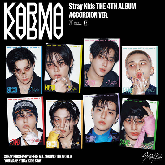 STRAY KIDS - KARMA 4TH ALBUM ACCORDION VER