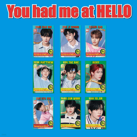 ZEROBASEONE - YOU HAD ME AT HELLO 3RD MINI ALBUM ZEROSE VER POCAALBUM