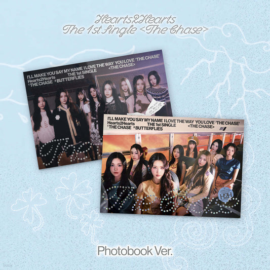 Hearts2Hearts - 1st Single Album [The Chase] (Photo Book Ver.)