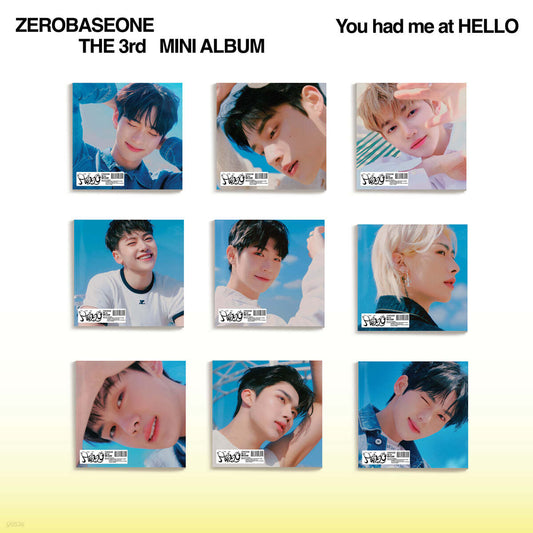 ZEROBASEONE - YOU HAD ME AT HELLO 3RD MINI ALBUM DIGIPACK