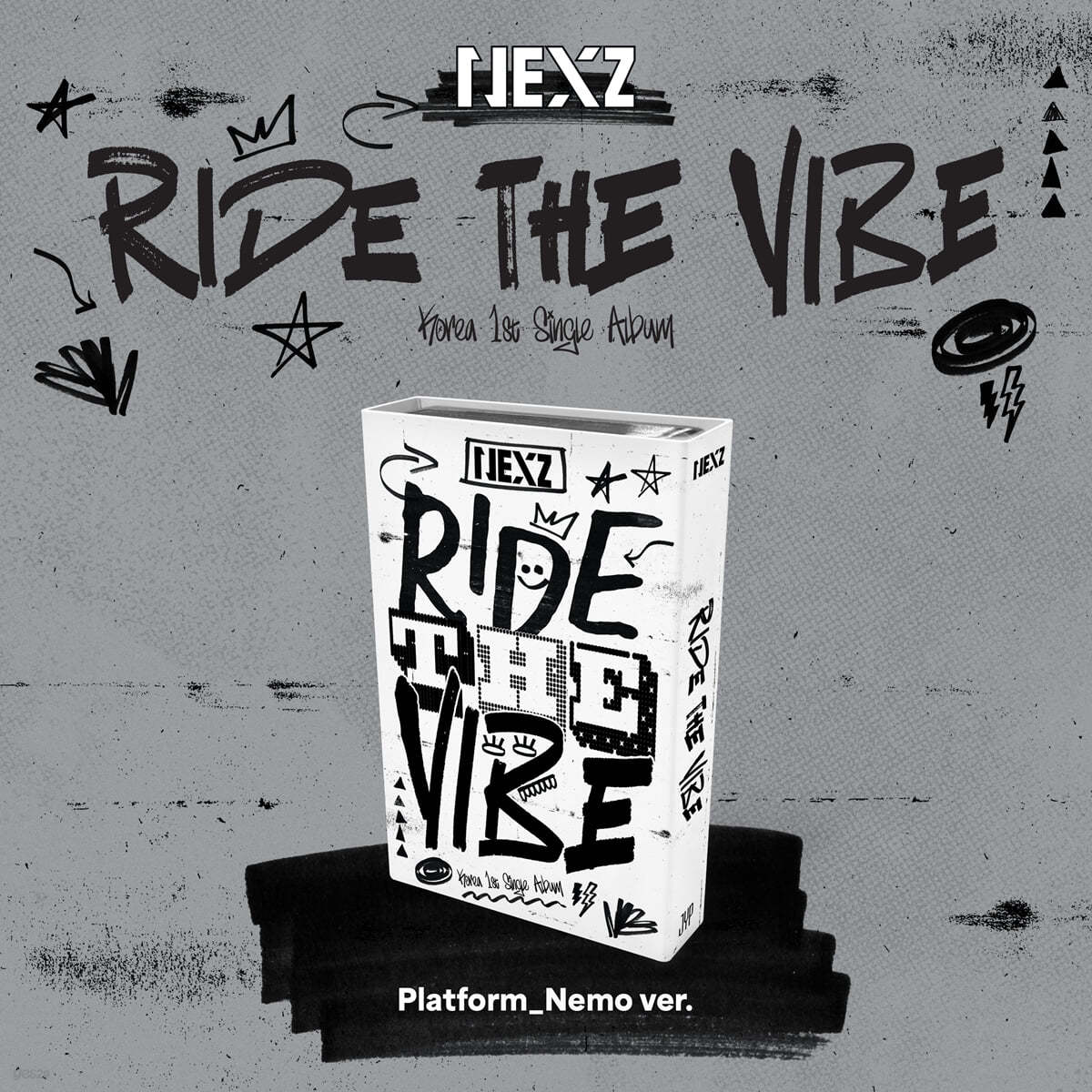 [Pre-Order] NEXZ - RIDE THE VIBE KOREA 1ST SINGLE ALBUM PLATFORM NEMO VER.