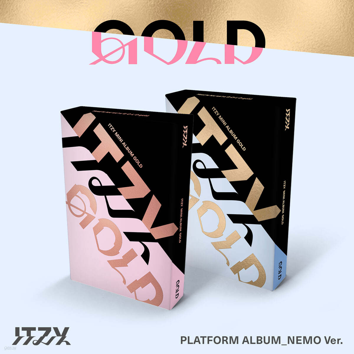 ITZY - GOLD 2ND ALBUM PLATFORM NEMO