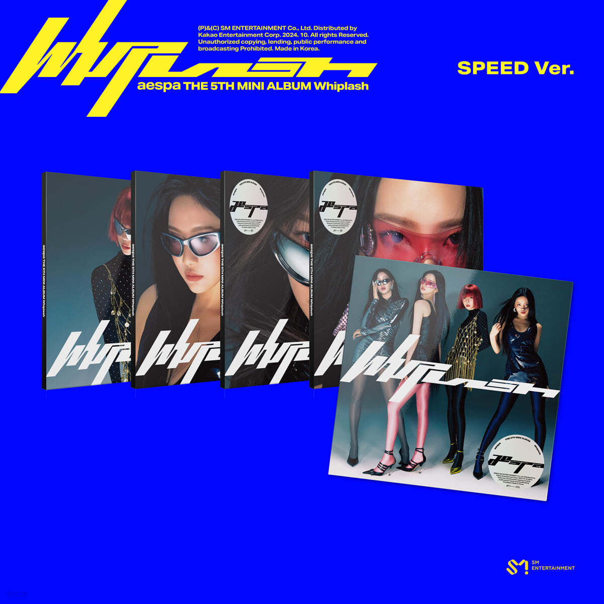 AESPA - WHIPLASH 5TH MINI ALBUM SPEED VER