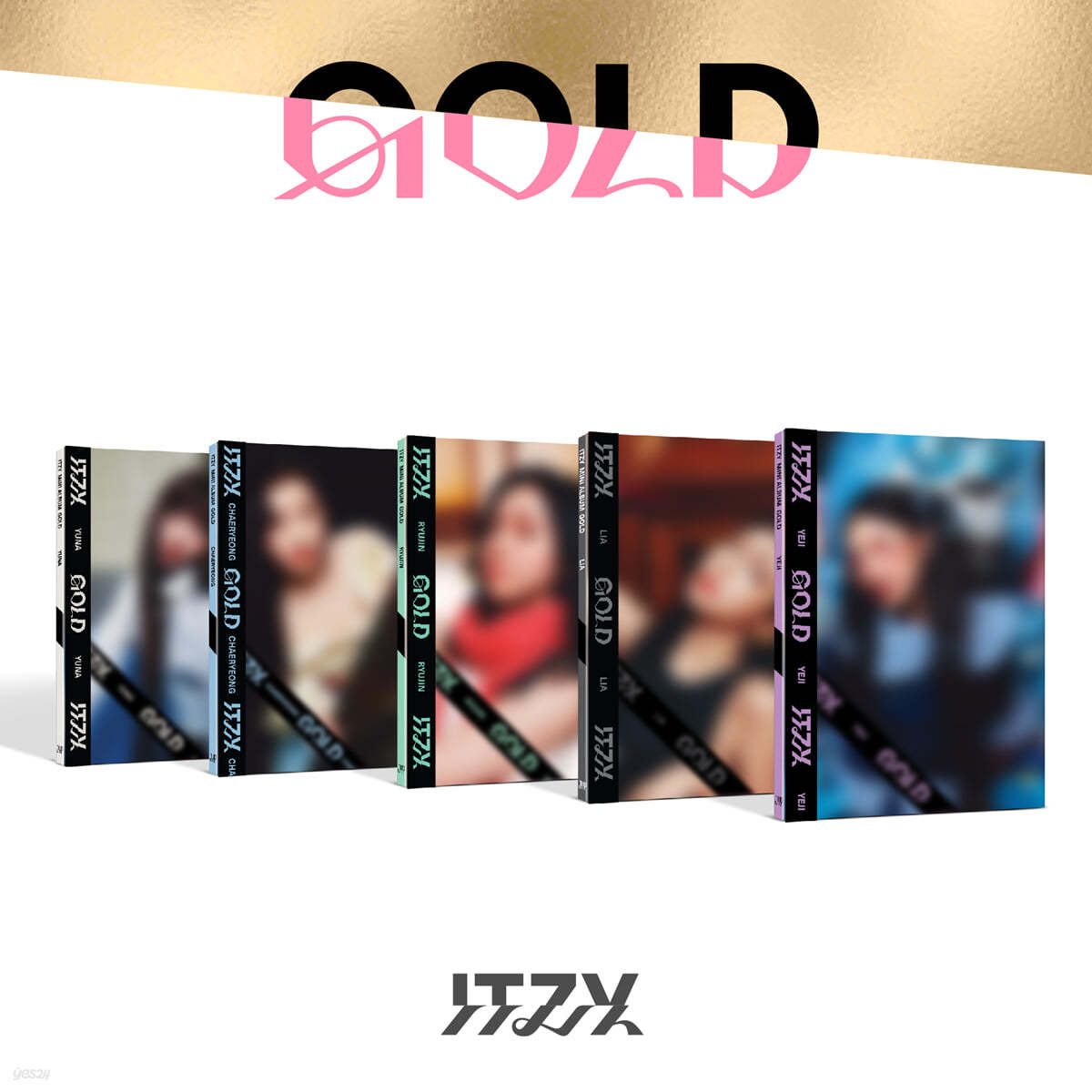 ITZY - GOLD 2ND ALBUM DIGIPACK