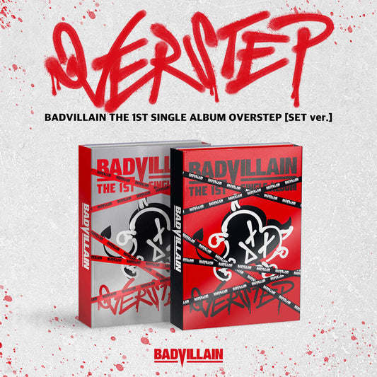 BADVILLAIN - 1st Single Album [OVERSTEP]