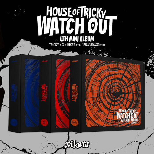 XIKERS - HOUSE OF TRICKY : WATCH OUT 4TH MINI ALBUM PHOTOBOOK