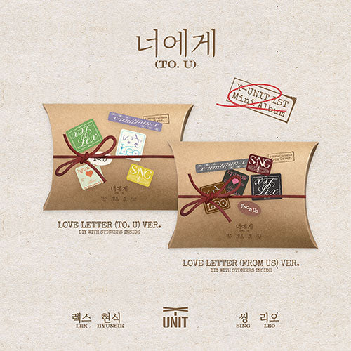[Pre-Order] X-UNIT - TO.U 1ST MINI ALBUM