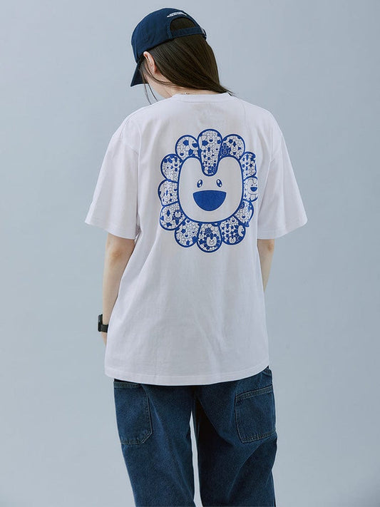 NEWJEANS - NEWJEANS X MURAKAMI OFFICIAL MD T SHIRT WHITE