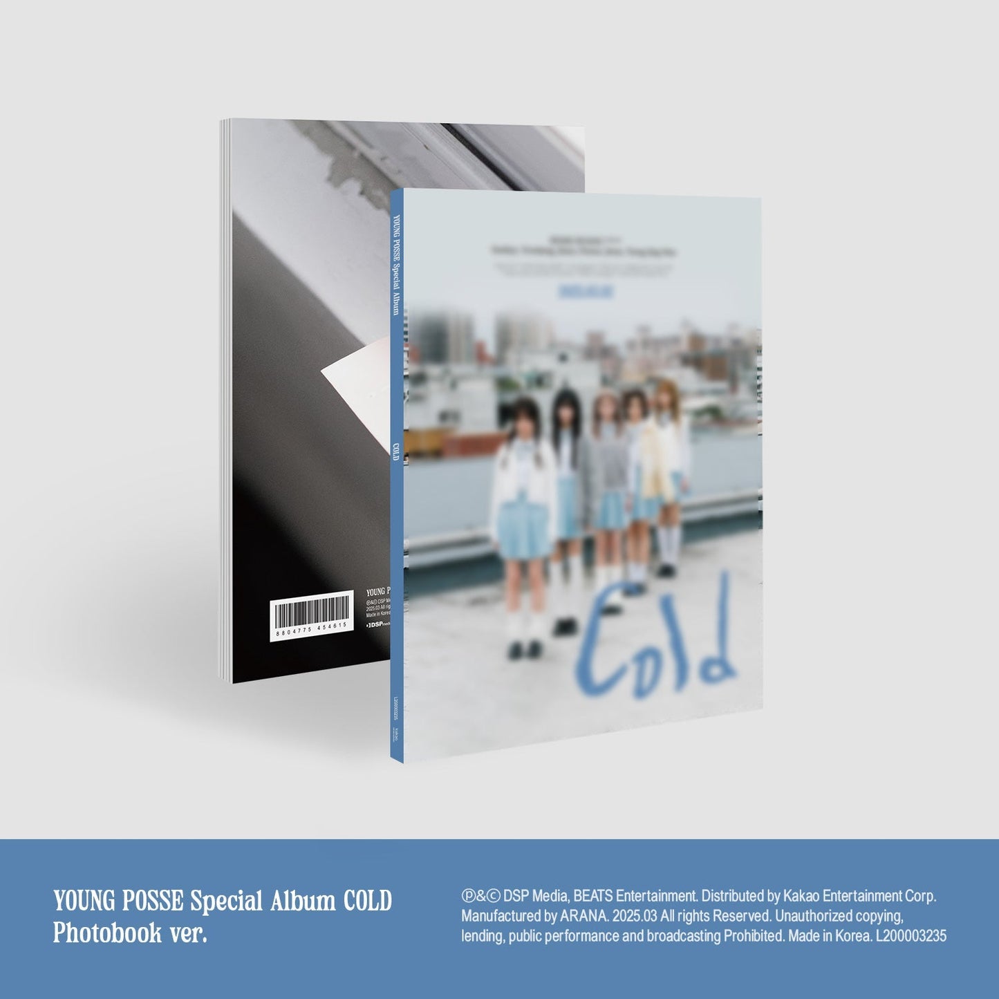 [Pre-Order] YOUNG POSSE - COLD SPECIAL ALBUM PHOTOBOOK VER