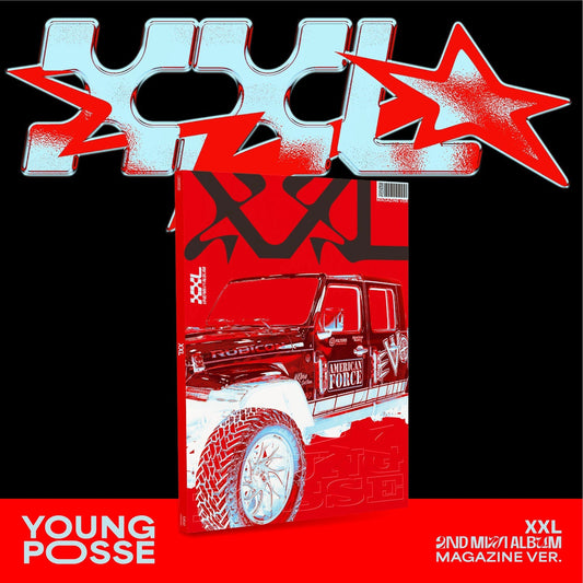 YOUNG POSSE - XXL EP ALBUM MAGAZINE VER