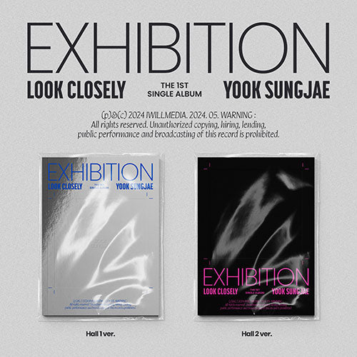 YOOK SUNG JAE - EXHIBITION: LOOK CLOSELY 1ST SINGLE ALBUM