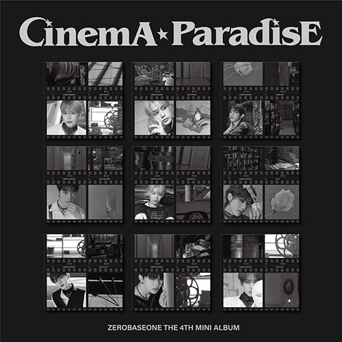 ZEROBASEONE - CINEMA PARADISE THE 4TH MINI ALBUM DIGIPACK VER