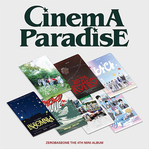 ZEROBASEONE - CINEMA PARADISE THE 4TH MINI ALBUM ZEROSE VER