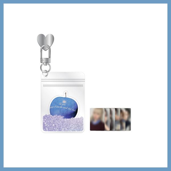[Pre-Order] NMIXX - BLUE VALENTINE OFFICIAL MD ZIPPER POUCH KEYRING
