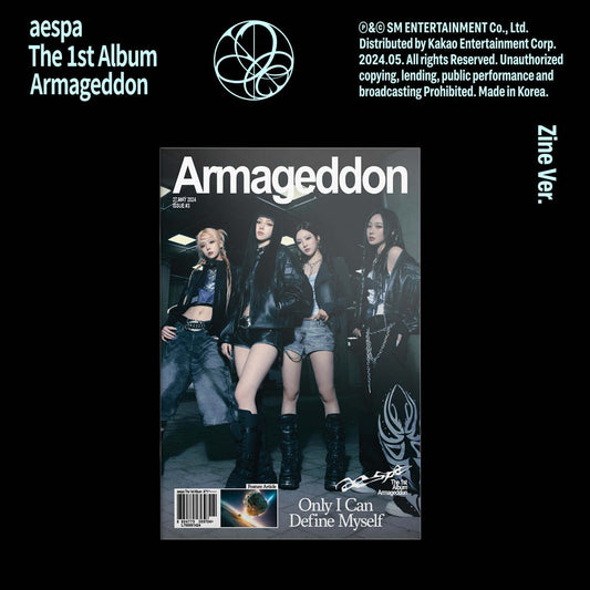 AESPA - ARMAGEDDON 1ST ALBUM ZINE VER.