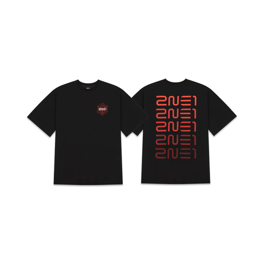[WELCOMEBACK] 2NE1 LOGO T-SHIRT_BLACK