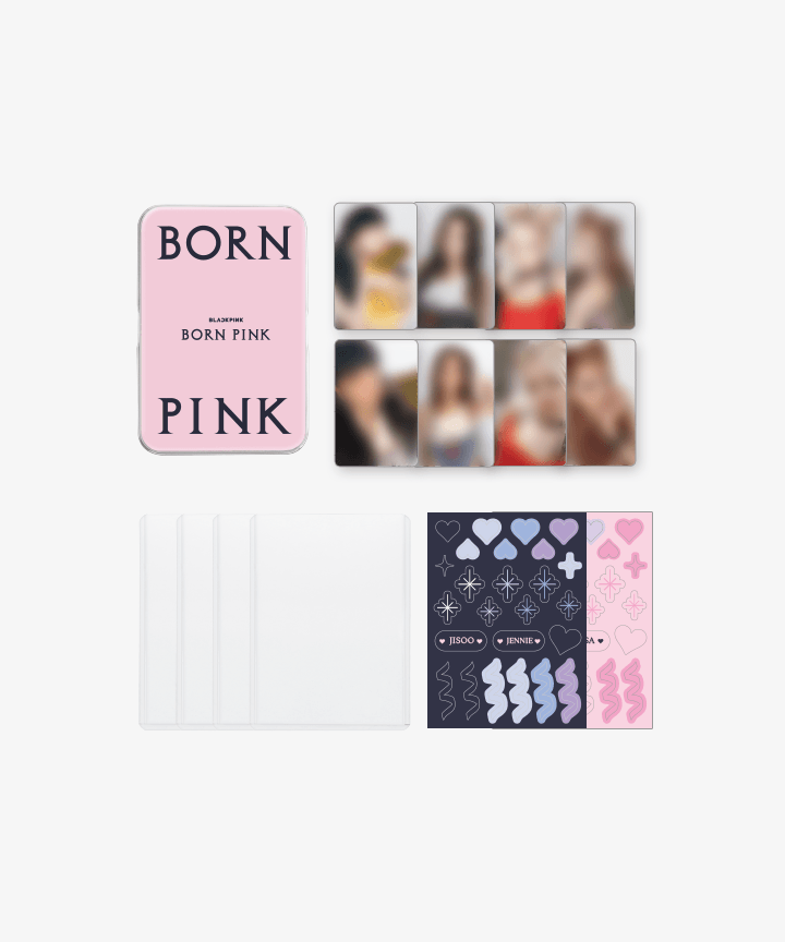 [BORNPINK] BLACKPINK PHOTO CARD + TOP Loader Kit