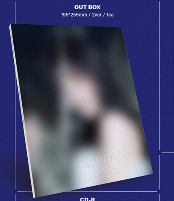 RED VELVET WENDY - CERULEAN VERGE 3RD MINI ALBUM PHOTOBOOK VER