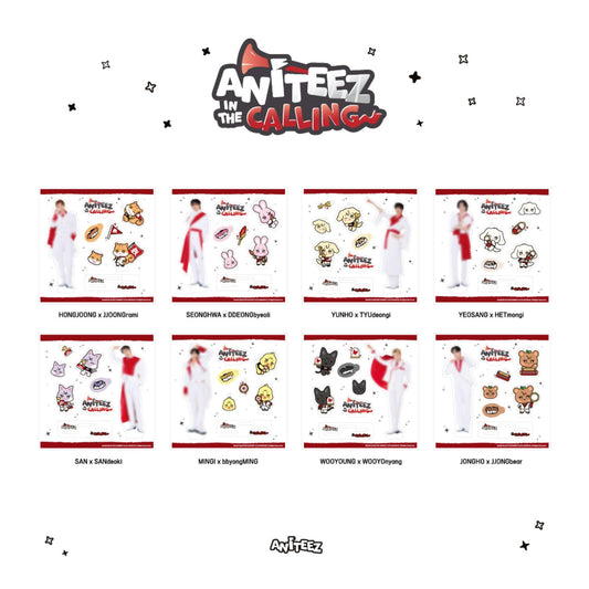 [Pre-Order] ATEEZ - ANITEEZ IN THE CALLING POP UP OFFICIAL MD ACRYLIC DIY KIT