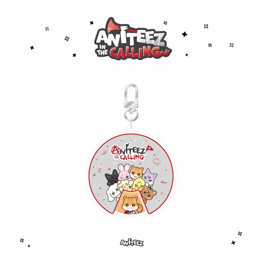 [Pre-Order] ATEEZ - ANITEEZ IN THE CALLING POP UP OFFICIAL MD ACRYLIC ROULETTE KEYRING