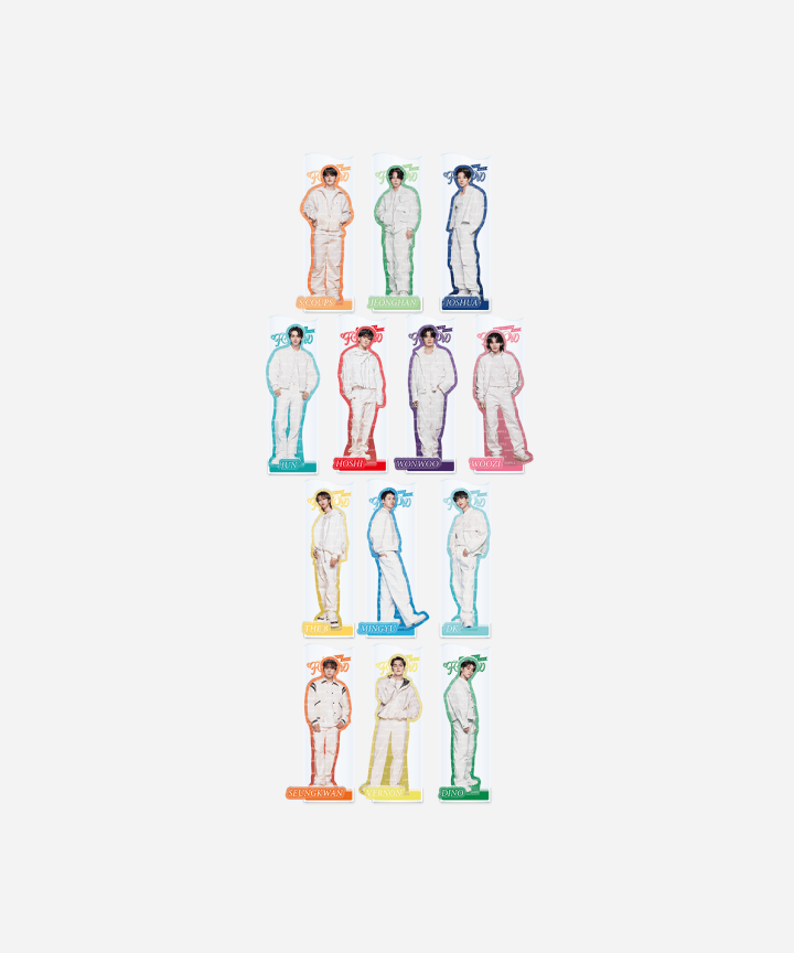 SEVENTEEN - TOUR FOLLOW' AGAIN TO JAPAN OFFICIAL MD ACRYLIC STAND