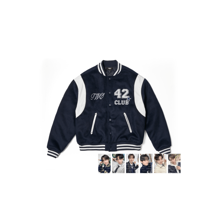[Pre-Order] TWS - Varsity Jacket (navy)