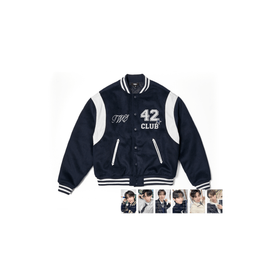 [Pre-Order] TWS - Varsity Jacket (navy)