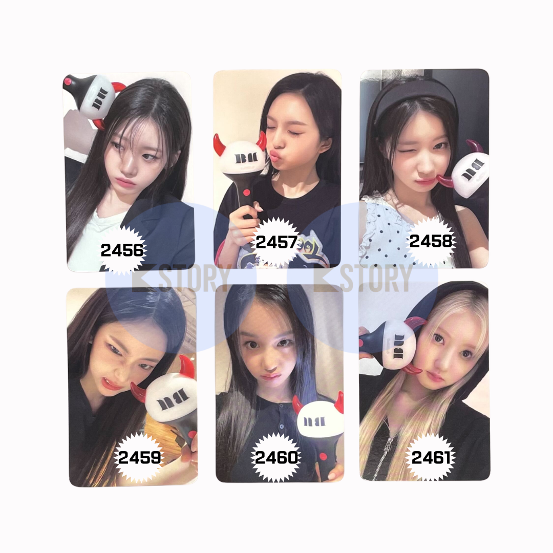 [Photocard 2456-2461] Babymonster Lightstick photocard