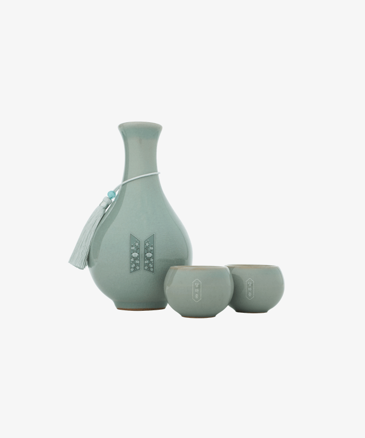 [Pre-Order] BTS - DALMAJUNG BTS X MU:DS OFFICIAL MD Gourd Bottle & Cup Set