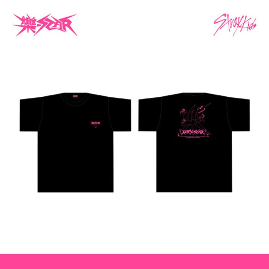 STRAY KIDS - T-SHIRT [ROCK STAR 8TH MINI ALBUM 樂 OFFICIAL MD]