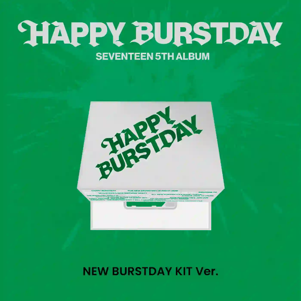 SEVENTEEN - HAPPY BURSTDAY 5TH ALBUM KIT VER NEW ESCAPE Kit VER