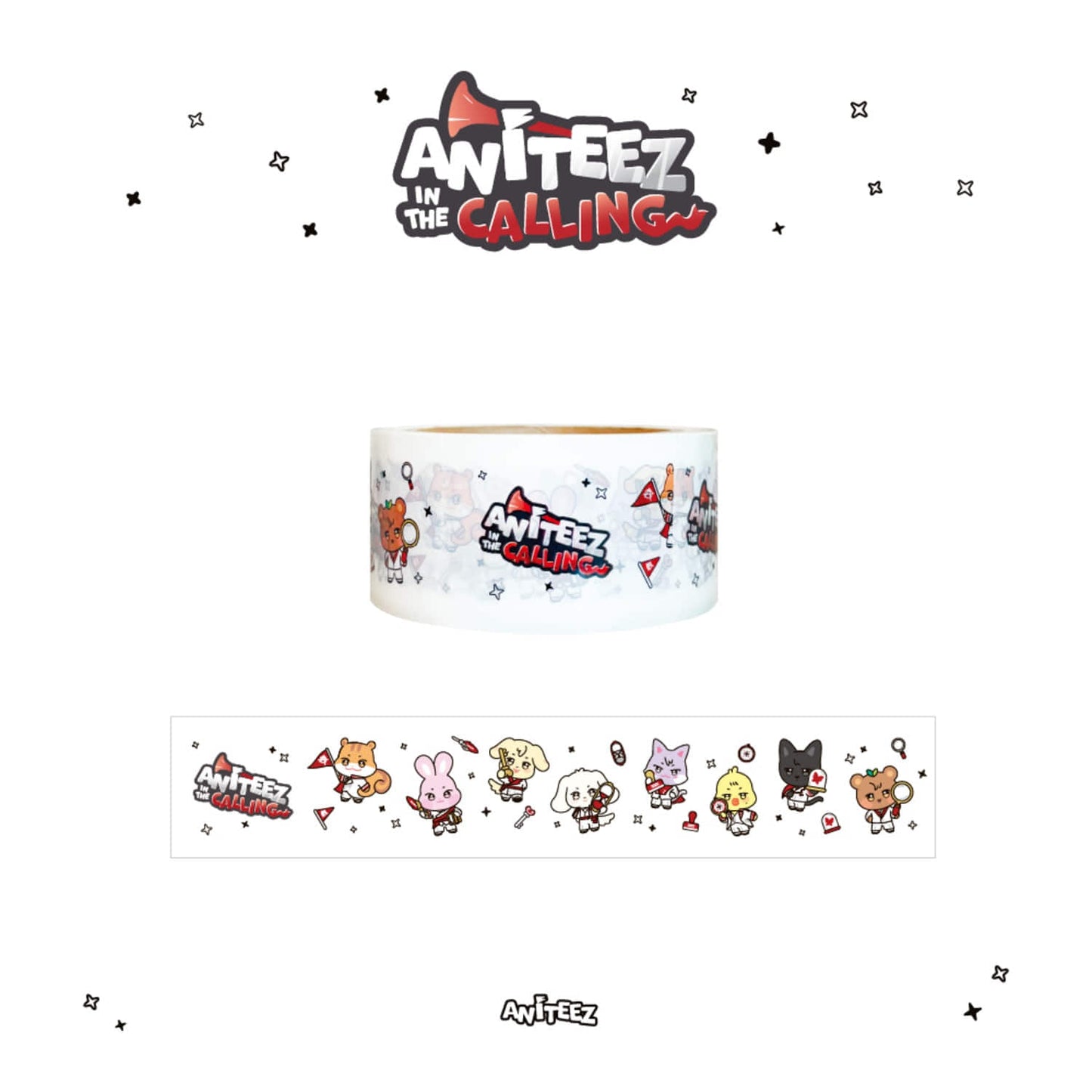 [Pre-Order] ATEEZ - ANITEEZ IN THE CALLING POP UP OFFICIAL MD BOX TAPE