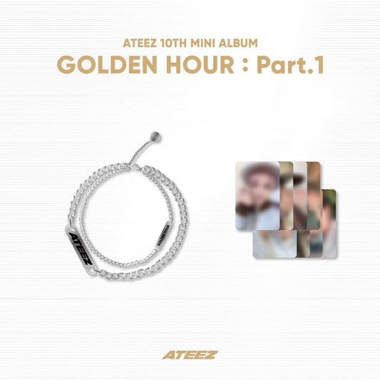 [Pre-Order] ATEEZ - GOLDEN HOUR : PART.1 OFFICIAL MD WORK BRACELET