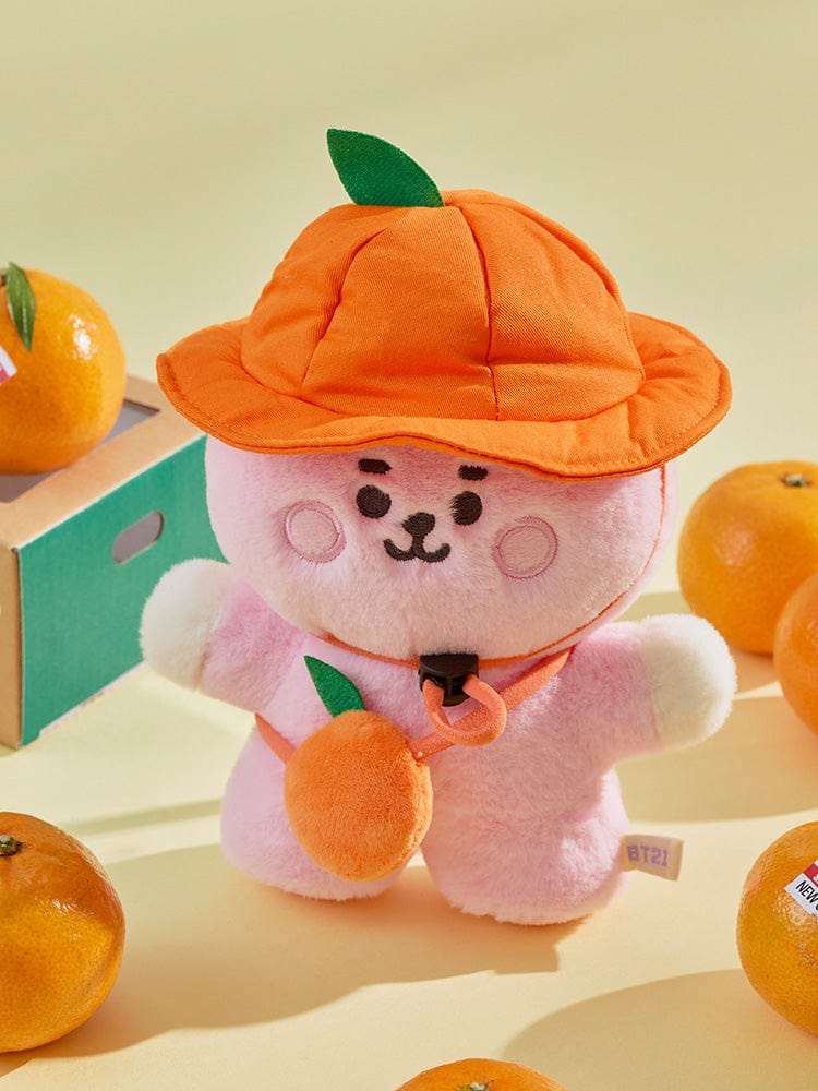 BT21 - ORANGE PARTY OFFICIAL MD BUCKET HAT SET COSTUME CLOSET