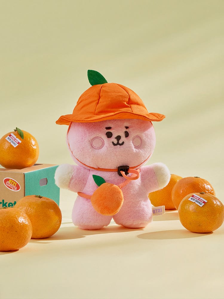 BT21 - ORANGE PARTY OFFICIAL MD BUCKET HAT SET COSTUME CLOSET