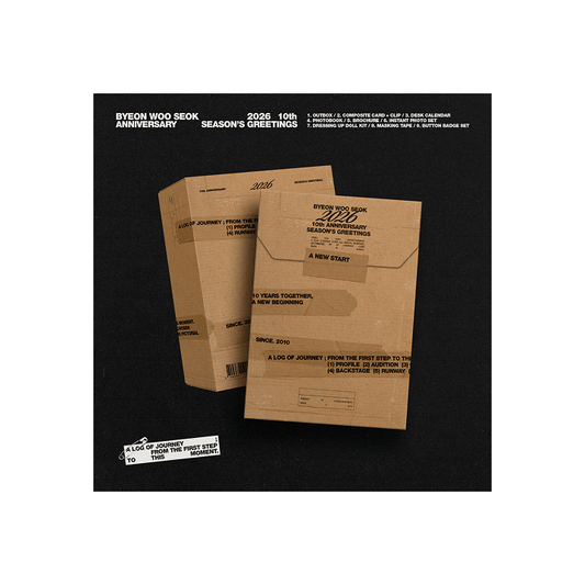 [Pre-Order] BYEON WOO SEOK - 10TH ANNIVERSARY 2026 SEASON'S GREETINGS