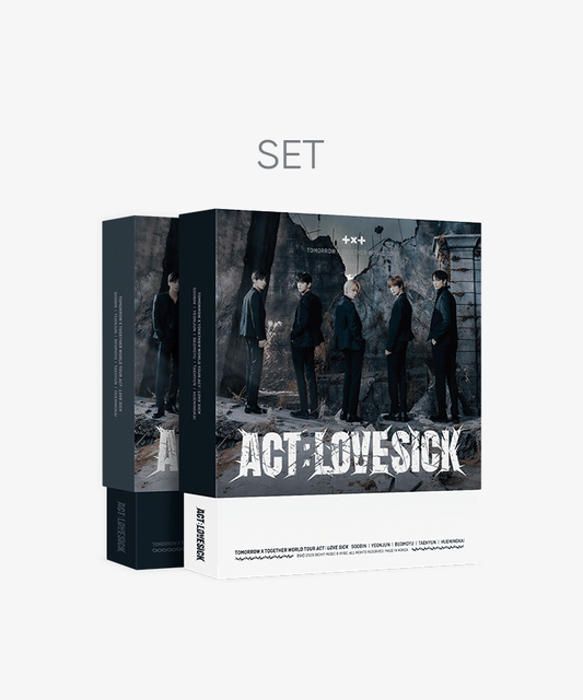 TXT - WORLD TOUR ACT LOVE SICK IN SEOUL DIGITAL CODE + DVD SET