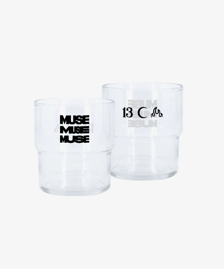 [Pre-Order] BTS JIMIN - SMERALDO GARDEN MUSE OFFICIAL MD Stack Glass Cup (Logo)