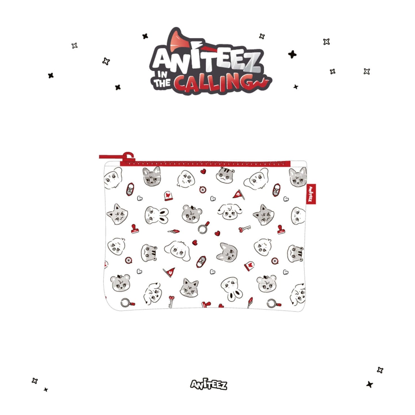 [Pre-Order] ATEEZ - ANITEEZ IN THE CALLING POP UP OFFICIAL MD CALLING POUCH