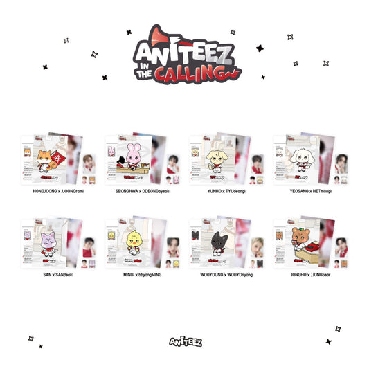 [Pre-Order] ATEEZ - ANITEEZ IN THE CALLING POP UP OFFICIAL MD CALLING PROFILE HOLDER SET