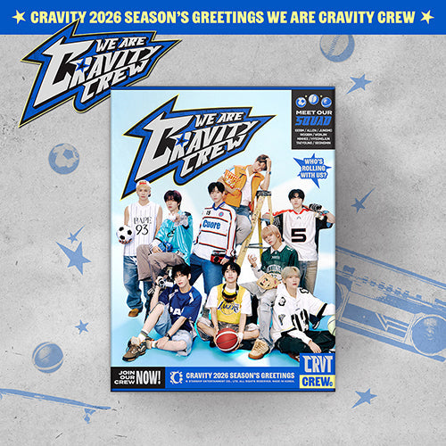 [Pre-Order] CRAVITY - WE ARE CRAVITY CREW 2026 SEASON'S GREETINGS