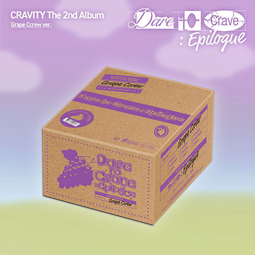 [Pre-Order] CRAVITY - DARD TO CRAVE : EPILOGUE 2ND ALBUM GRAPE CCREW VER