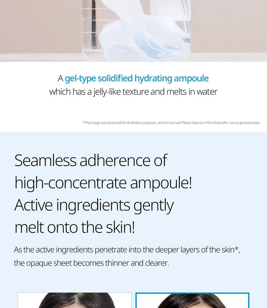 VT COSMETICS HYDROP REEDLE SHOT 100hL 2 STEP MASK