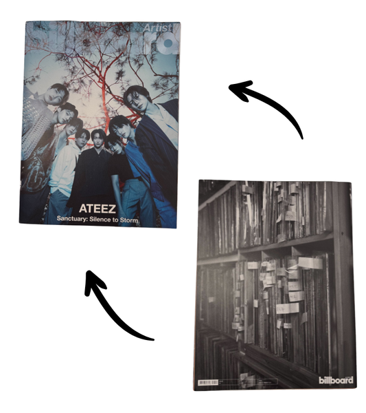 [Damaged] ATEEZ - BILLBOARD ARTIST : ATEEZ EDITION MAGAZINE A TYPE VER