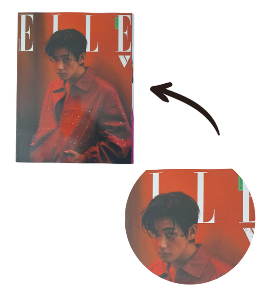 [Damaged] BTS V Cover ELLE 2023 APRIL ISSUE