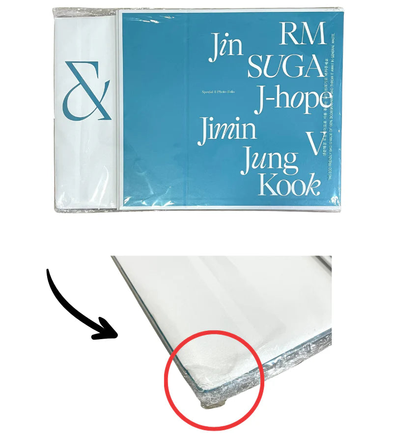 [Damaged] BTS - SPECIAL 8 PHOTO FOLIO US OURSELVES AND BTS WE OUTBOX