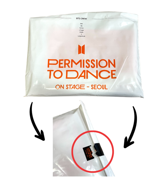 [Damaged] BTS - PERMISSION TO DANCE ON STAGE SEOUL DIGITAL CODE