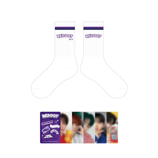 [Pre-Order] DKZ - 5TH ANNIVERSARY POP-UP OFFICIAL MD TRAVEL SOCKS